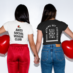 Load image into Gallery viewer, Anti Social Veggie Club - Unisex Organic T-shirt
