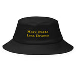 Load image into Gallery viewer, More Pasta less Drama - Embroidered Bucket Hat

