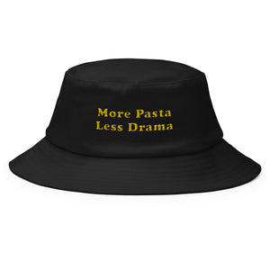 More Pasta less Drama - Embroidered Bucket Hat