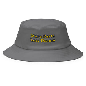 More Pasta less Drama - Embroidered Bucket Hat