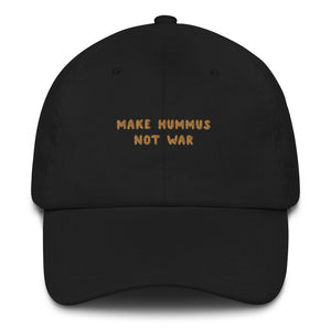 Make Hummus not War - Embroidered Cap