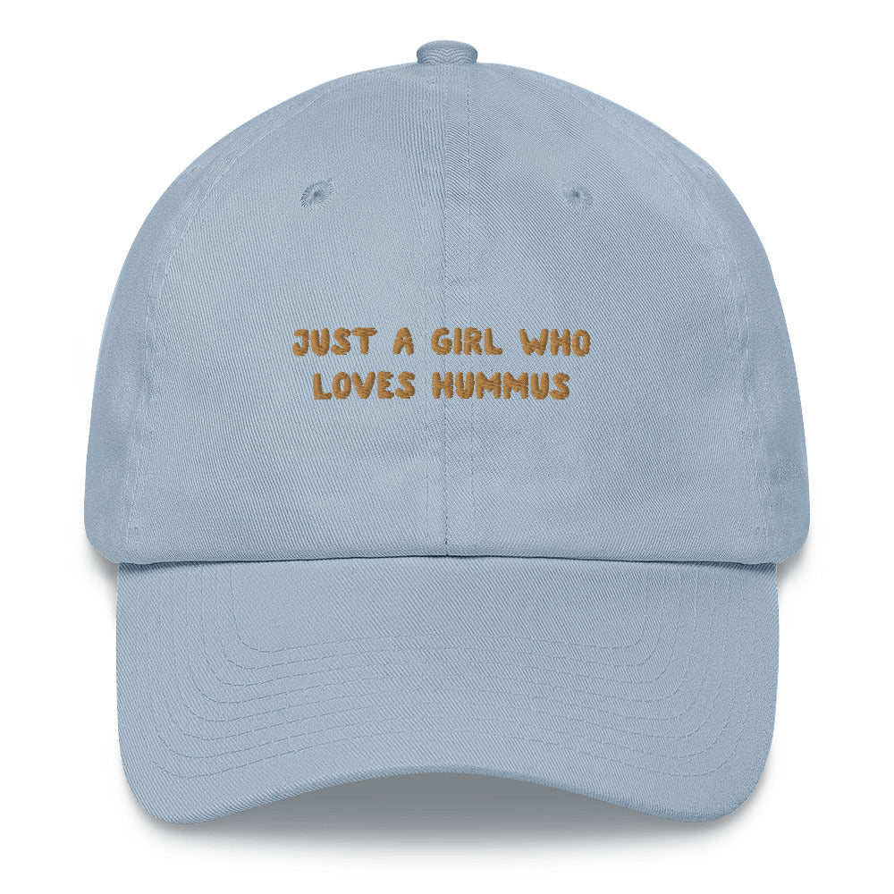 Just a Girl who loves Hummus - Embroidered Cap