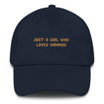 Load image into Gallery viewer, Just a Girl who loves Hummus - Embroidered Cap
