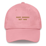 Load image into Gallery viewer, Make Hummus not War - Embroidered Cap
