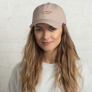 Make Hummus not War - Embroidered Cap