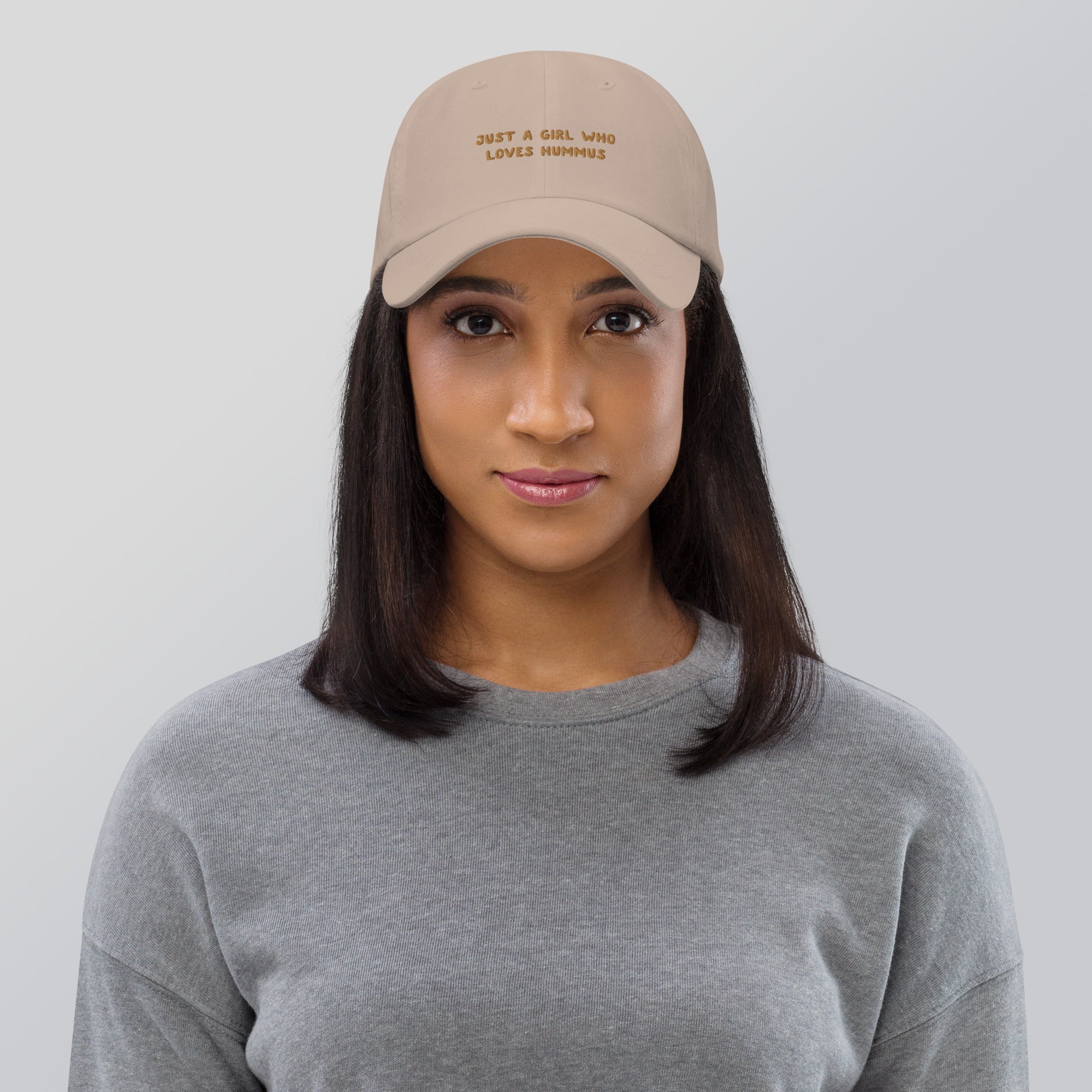 Just a Girl who loves Hummus - Embroidered Cap