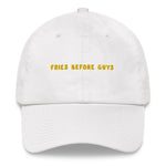 Load image into Gallery viewer, Fries before Guys - Embroidered Cap
