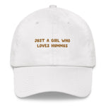 Load image into Gallery viewer, Just a Girl who loves Hummus - Embroidered Cap
