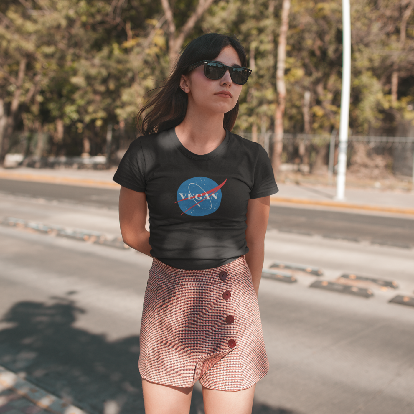 Vegan Nasa - Unisex Organic T-shirt