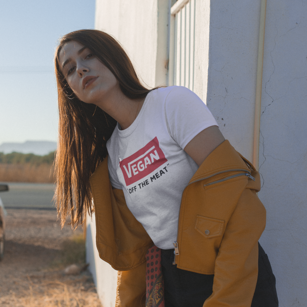 Vegan off the meat - Unisex Organic T-shirt