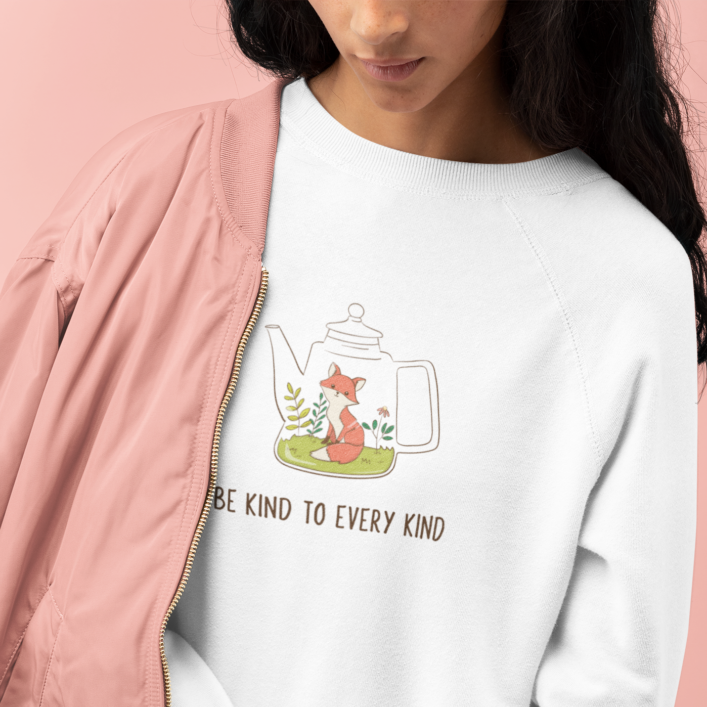 Be kind to every kind - Organic Unisex Sweatshirt