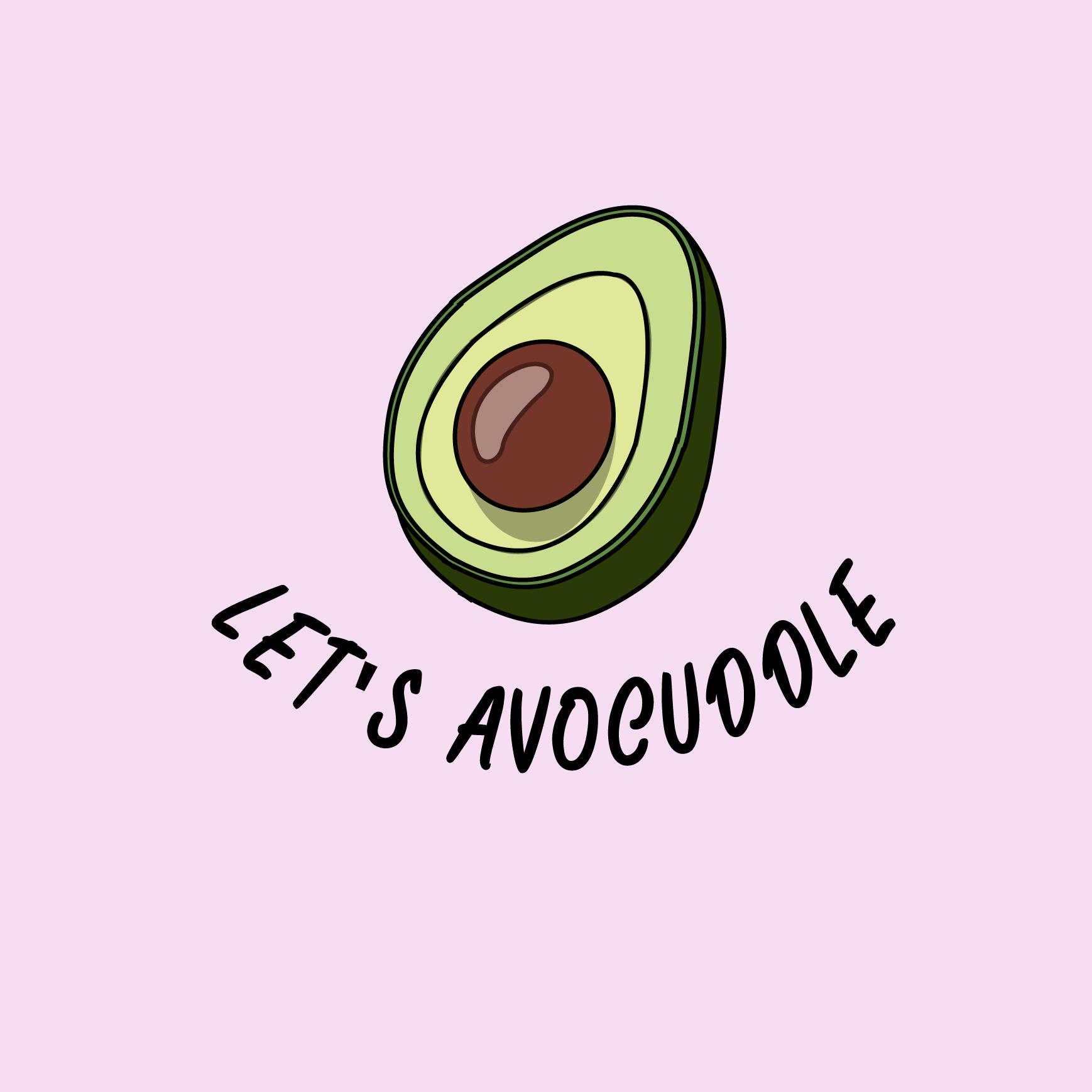 Let's Avocuddle - Kid Organic Cotton Tee