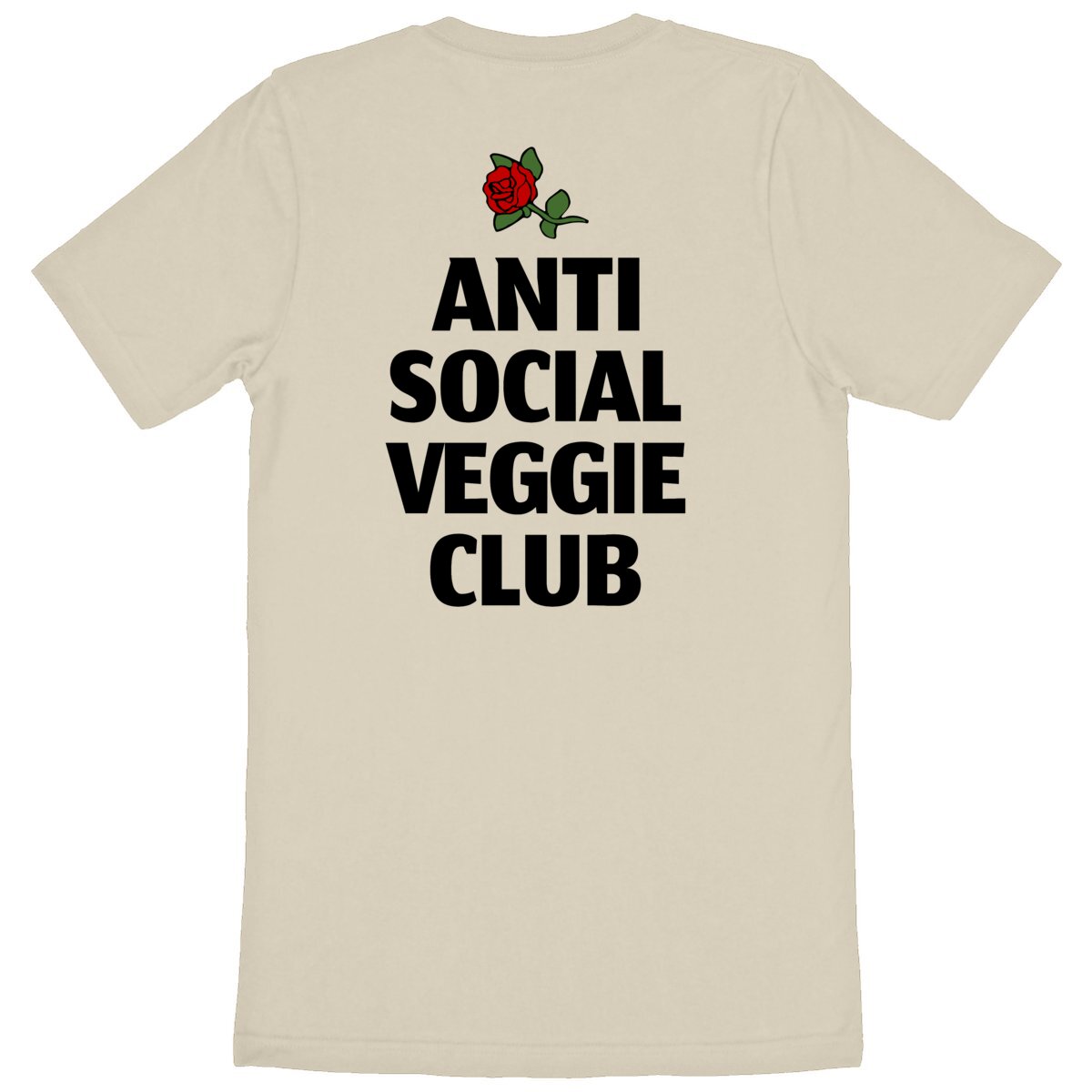 Anti Social Veggie Club - Unisex Organic T-shirt