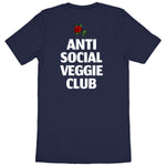 Load image into Gallery viewer, Anti Social Veggie Club - Unisex Organic T-shirt
