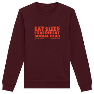 Eat Sleep Love Repeat - Organic Sweatshirt