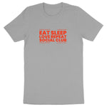 Load image into Gallery viewer, Eat Sleep Love Repeat - Organic T-shirt
