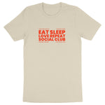 Load image into Gallery viewer, Eat Sleep Love Repeat - Organic T-shirt
