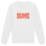 Load image into Gallery viewer, Eat Sleep Love Repeat - Organic Sweatshirt
