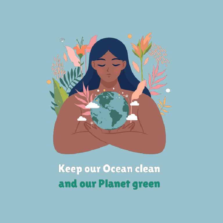 Green Planet - Organic Unisex Sweatshirt