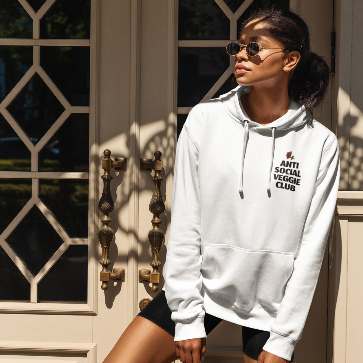 Anti Social Veggie Club - Organic Cotton Hoodie