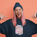 Load image into Gallery viewer, My Oat Milk frees all the Cows from the yard - Organic Unisex Sweatshirt
