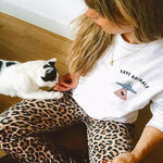 Load image into Gallery viewer, Save Animals - Organic Unisex Sweatshirt
