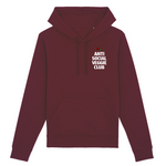 Load image into Gallery viewer, Anti Social Veggie Club - Organic Cotton Hoodie - Oat Milk Club
