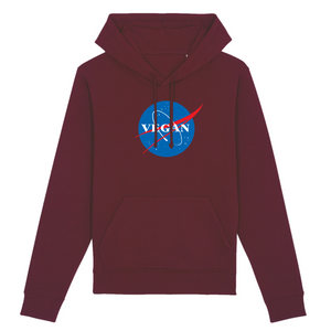 Vegan Nasa - Organic Cotton Hoodie - Oat Milk Club