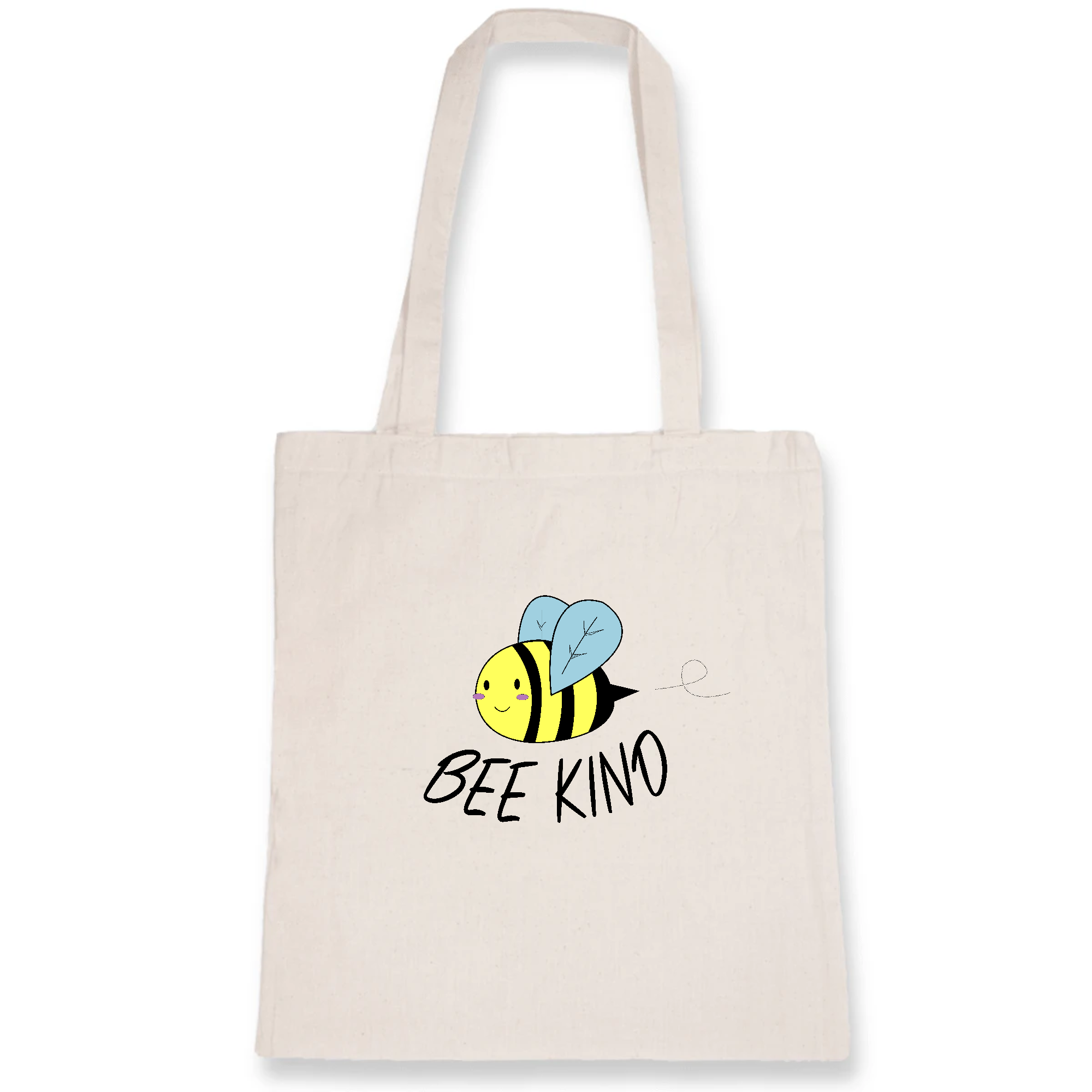 Bee Kind - Organic Cotton Tote Bag - Oat Milk Club