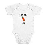 Load image into Gallery viewer, I do not Carrot all - Organic Cotton Onesie - Oat Milk Club
