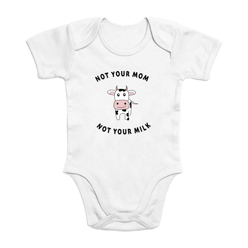 Not your Mom not your Milk - Organic Cotton Onesie - Oat Milk Club