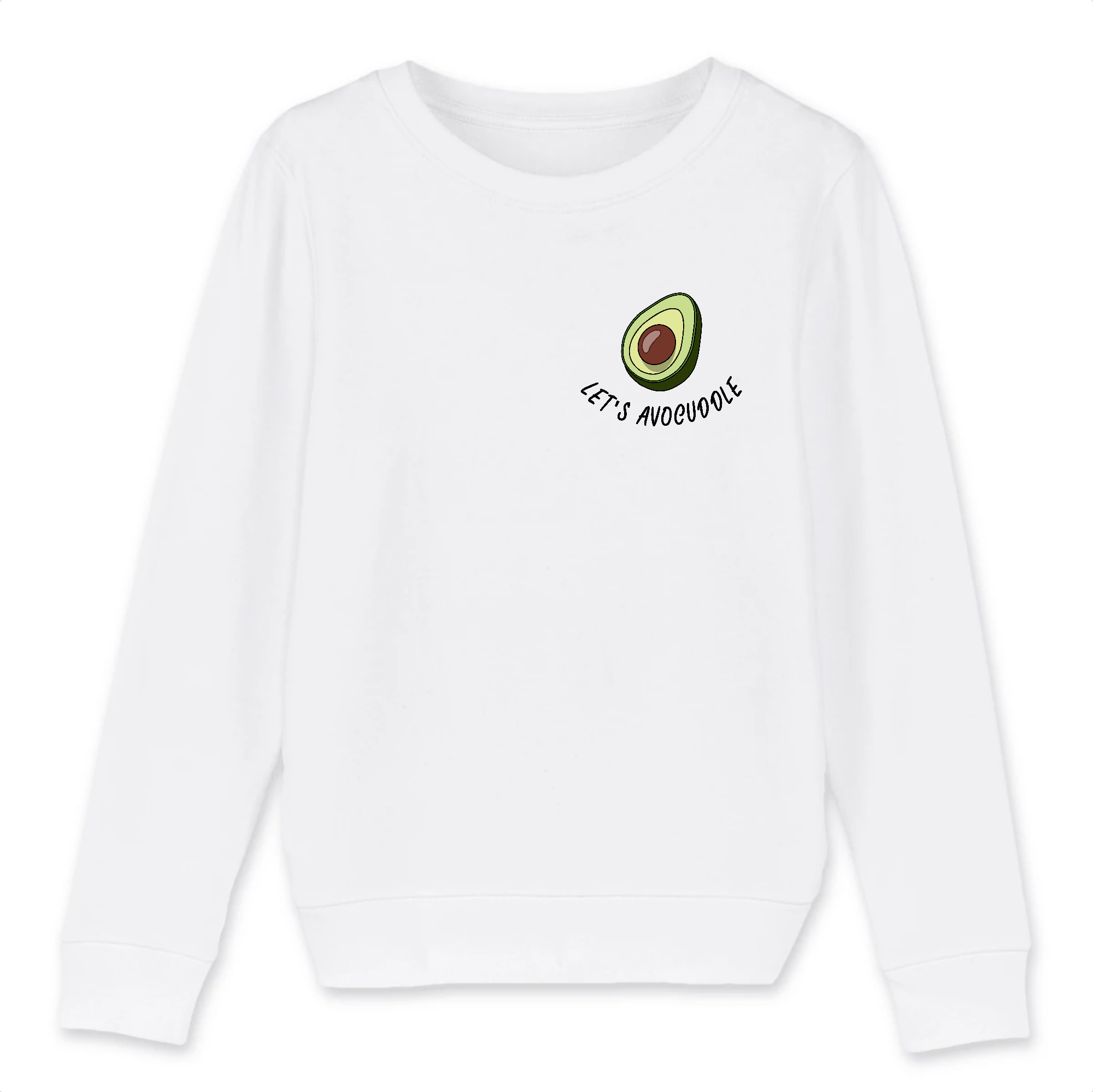 Let's avocuddle - Kid Organic Cotton Sweatshirt