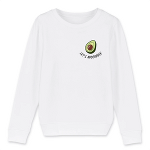 Let's avocuddle - Kid Organic Cotton Sweatshirt